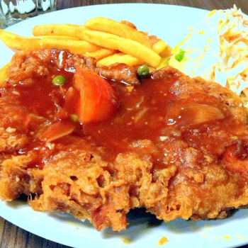 Beer Batter Pork Chop