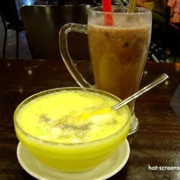 Red Bean Sago Sherbet,Mango Honeydew Low