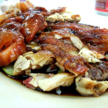 Roast Chicken, Siu Yoke (Roast Pork) and BBQ Pork