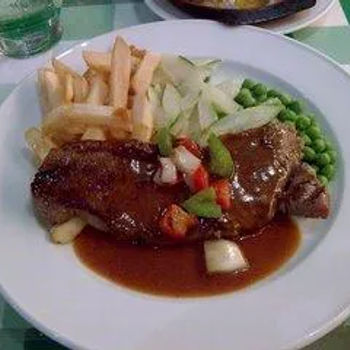 Sirloin steak Oriental Style