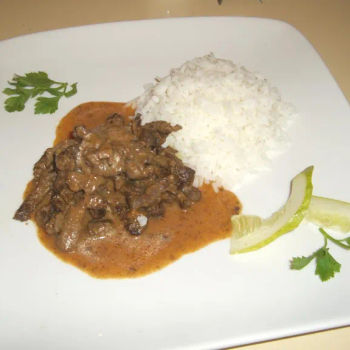 Beef Stroganoff