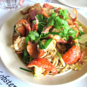 Lobster with Yee Mee