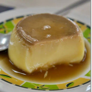 Homemade Caramel Egg Custard\