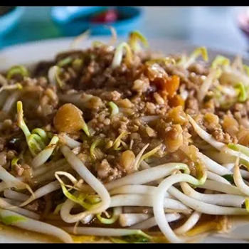 Minced Pork Bean Sprout