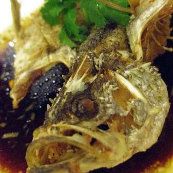 Deep Fried Fish With Soy Sauce