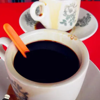 Kopi 咖啡 (RM1.50) and Kopi - O 咖啡乌  (RM1.20)