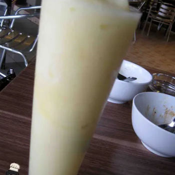 Orange Flavored Ice  Blended Yogurt Drink