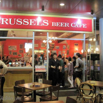 Brussels Beer Cafe at Menara Hap Seng.