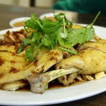 Steamed chicken