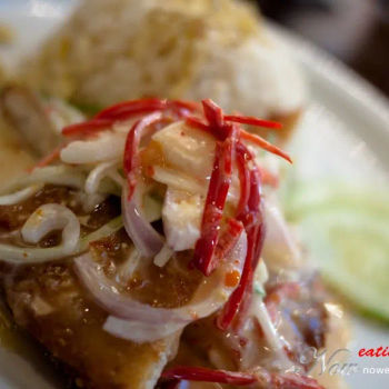 Special Salad Fish Rice