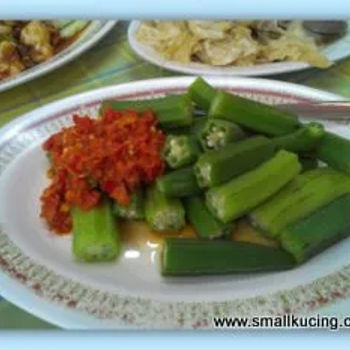 Okra with Sambal