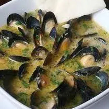 Mussels In Coriander & Habanero