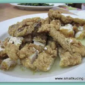 Fried Chicken in Lemon Sauce