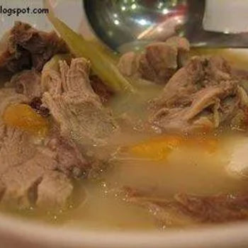 Duck and Preserved Vege soup