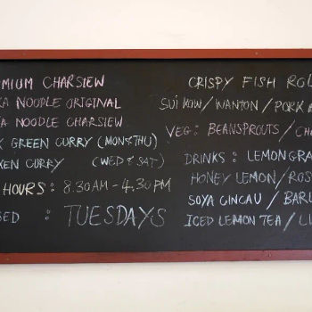 Menu Board