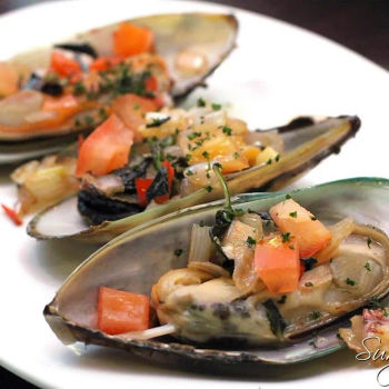 Baked Mussels
