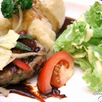 Baked Chicken Pattie