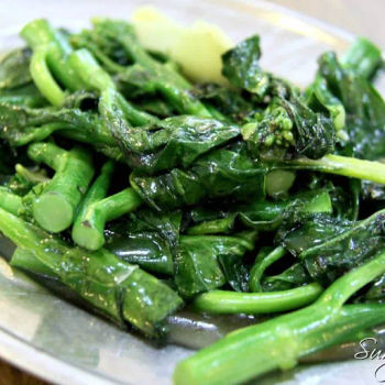 7Even Recipe Signature Stir-Fry Chinese Cabbage (七味招牌香港启兰苗)