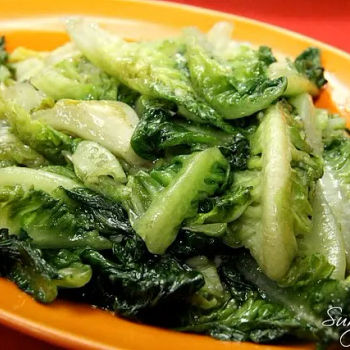 Stir Fry Romaine Lettuce  (清炒油麦)