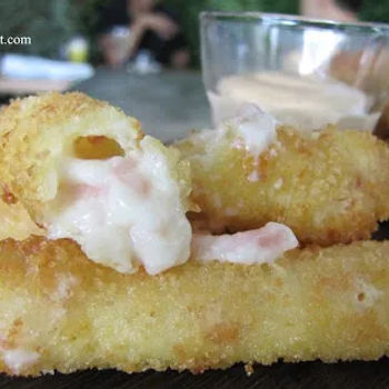 Turkey Ham and Cheese Croquettes