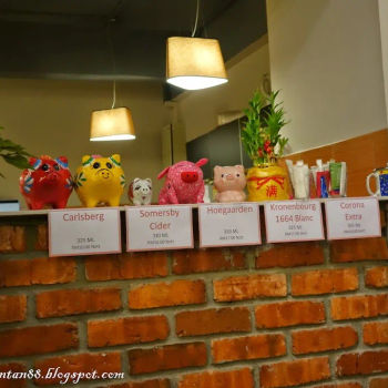 Decoration on the counter