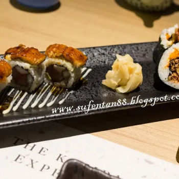 Half Roll Soft Kani Maki (RM25.00) and Half Roll Kampachi Maki (RM29.00)