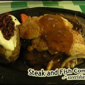 Steak and Fish Combo