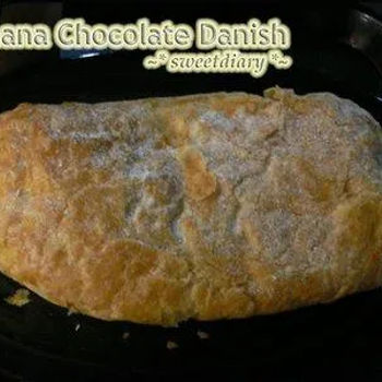 Banana Chocolate Danish