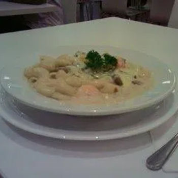 Prawn Macaroni with cheese