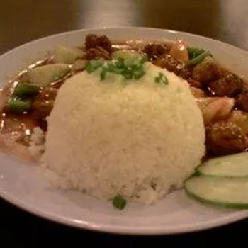 Sweet & Sour Pork Rice
