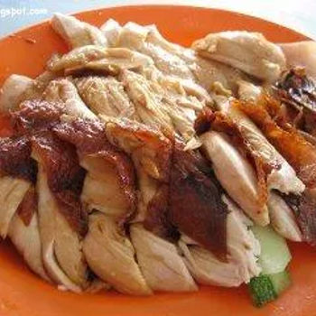 Roast & steamed chiocken