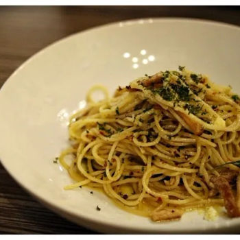 Five-Spice Roast Pork Aglio Olio