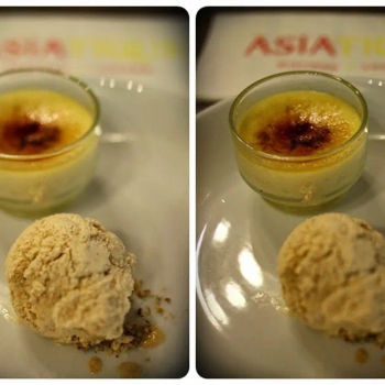 Vanilla Ice-Cream和 Jackfruit Creme Brulee