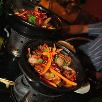 Chicken Pot & Beef Pot