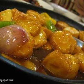 Sizzling beancurd