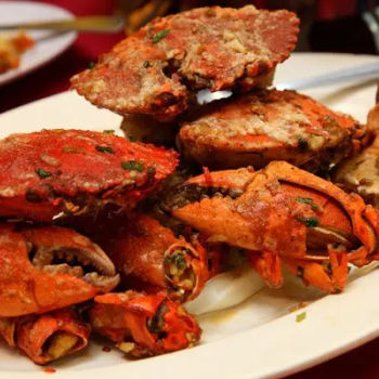 Salted Egg Baked Crabs
