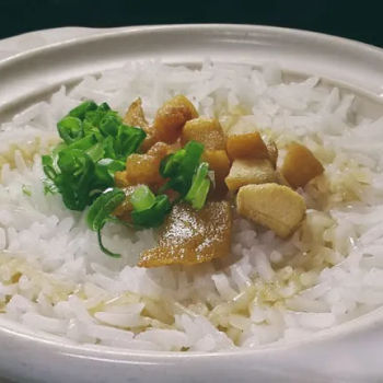 Pork Lard Steamed Rice