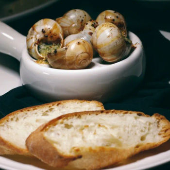 Les escargots au beurre
