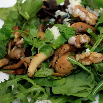 Burnt Butter Wild Mushroom Salad