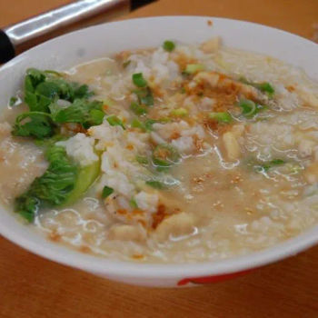 Porridge with Fish Fillet