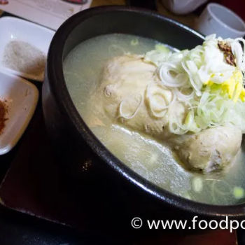 Samgyetang – Ginseng Chicken Soup