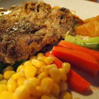 Black pepper chicken chop