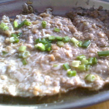 Steamed minced pork with coarsely chopped Chai Poh4