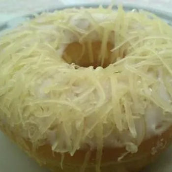 White chocolate and Cheese donut