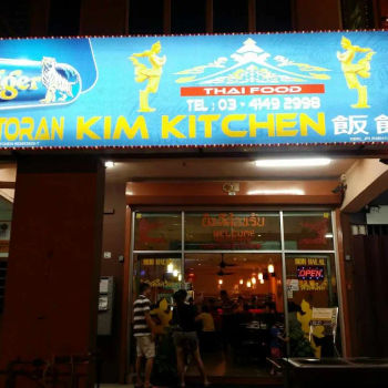Kim Kitchen Thai Food Sign Board