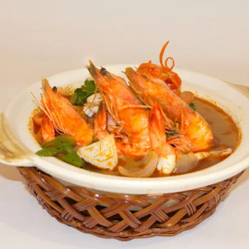 Red Tom Yam Seafood