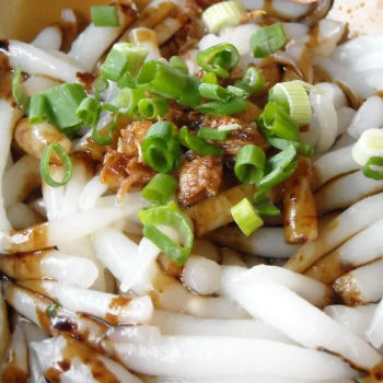 Loh See Fun (Rice Noodle)-Dry Version With Dark Soy Sauce