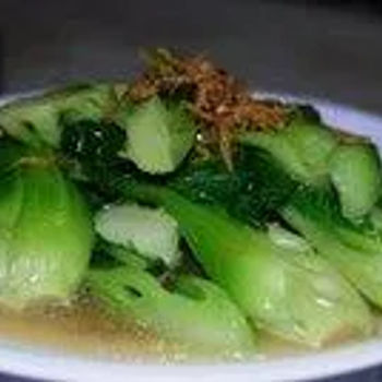 Green veges stir fried with garlic