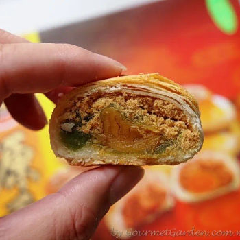 Bak Kua (Chinese pork jerky slices) biscuit, sweet and smoky slices of pork jerky