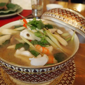 Seafood Tomyam Clear Soup
